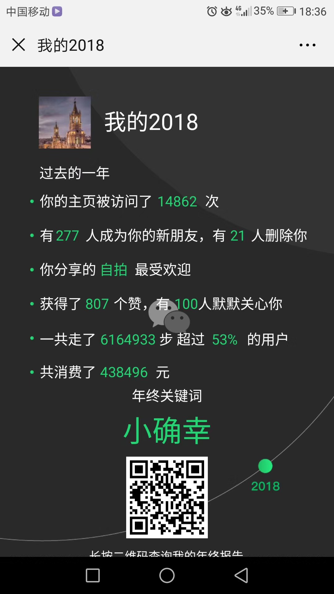 没想到我居然这么有钱
